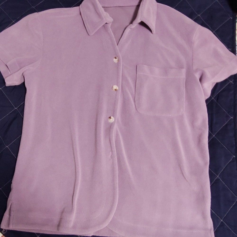 Soft Purple Set Matching Top And Bottom - image 3